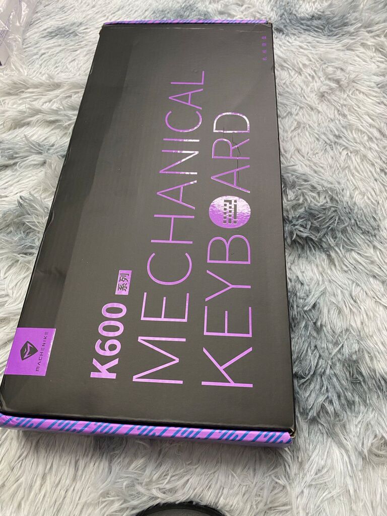 Bàn phím cơ Machenike K600-B100W Led RGB mới 100% - Ảnh 9