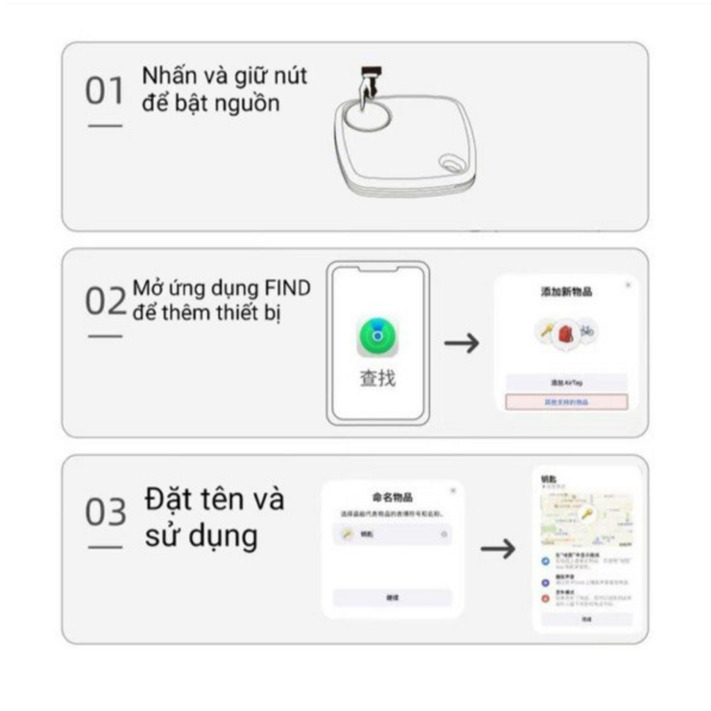 Thiết Bị Định Vị Smart Tag cho IP iOS: Chuẩn MFI Hãng Sualio Tag  - Ảnh 3