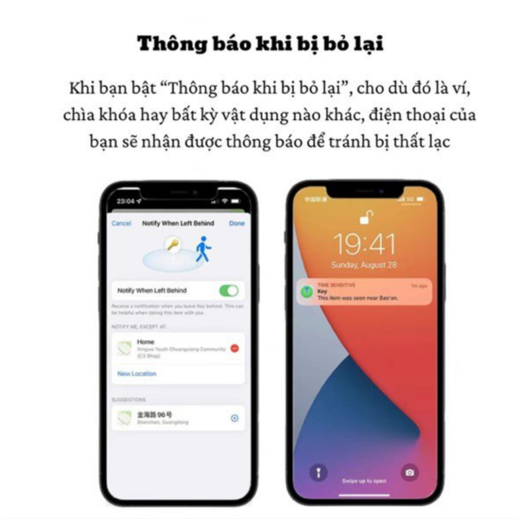 Thiết Bị Định Vị Smart Tag cho IP iOS: Chuẩn MFI Hãng Sualio Tag  - Ảnh 4