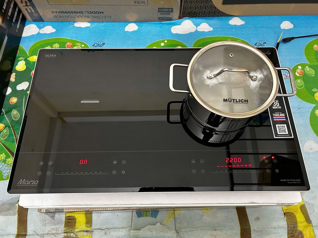 BẾP ĐÔI ĐIỆN TỪ SUNHOUSE MAMA MMB5-X9Pro- Sản xuất Thái Lan