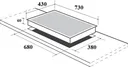 Bếp Điện Từ Canzy CZ-ML86B, 1 từ 1 hồng ngoại, nhập khẩu Malaisia - Ảnh 6