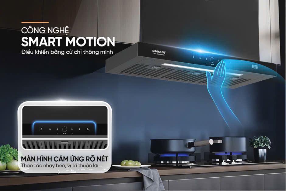 MÁY HÚT MÙI ÂM TỦ SUNHOUSE SHB5HM-V9Turbo