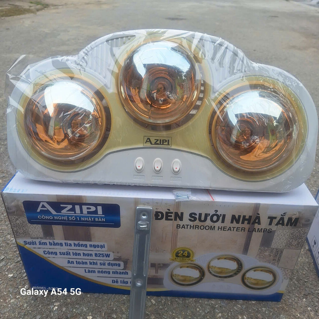 Đèn sưởi nhà tắm APIZI 3 bóng