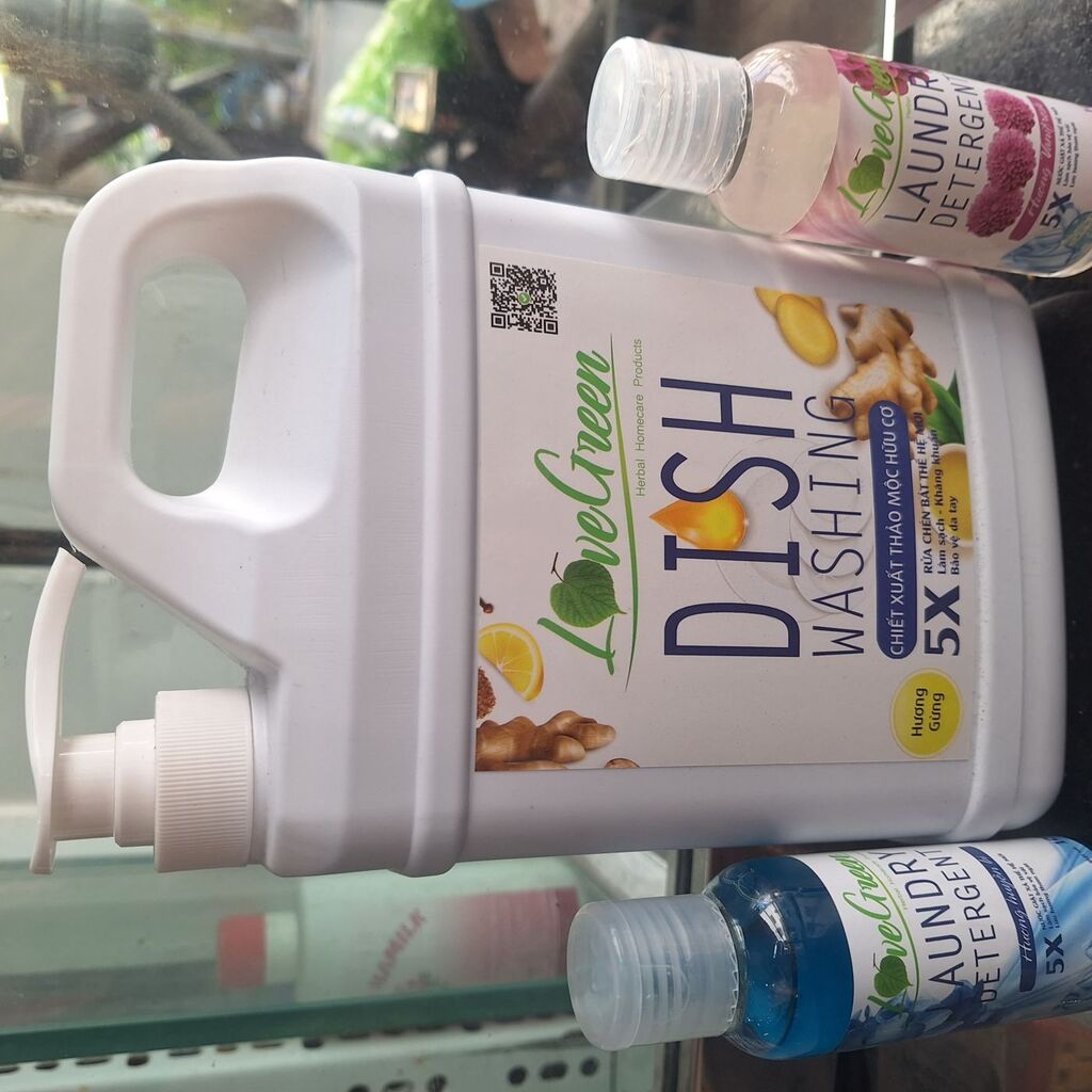Nước rửa chén bát hữu cơ lovegreen - Ảnh 3