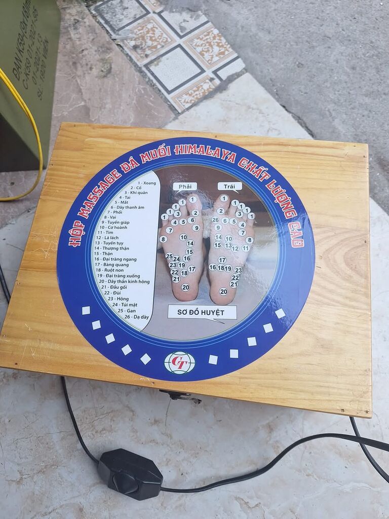 Đá muối xông chân - Ảnh 4