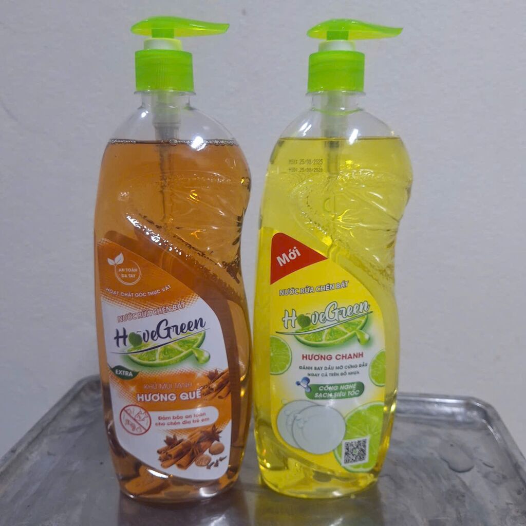 Nước rửa chén hovegreen 750g