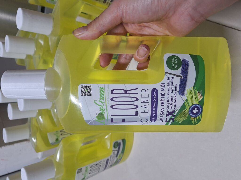 Nước lau sàn hữu cơ lovegreen - Ảnh 5