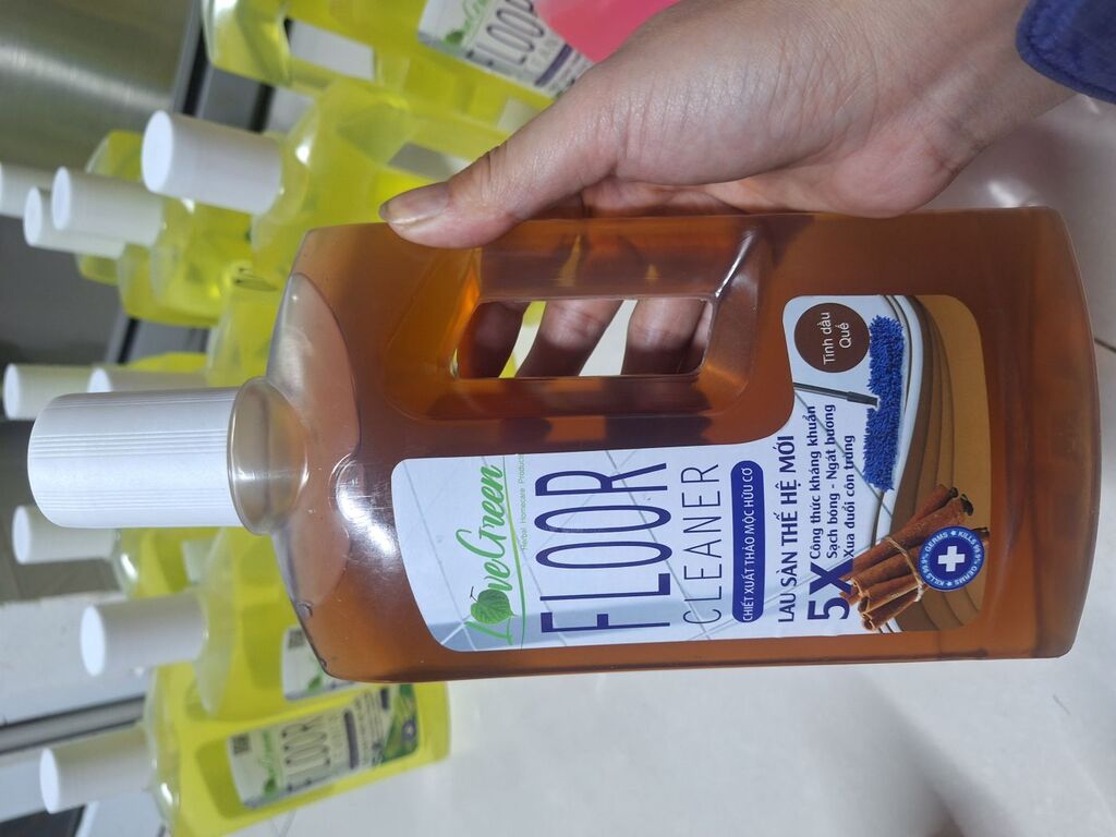 Nước lau sàn hữu cơ lovegreen - Ảnh 6