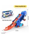 Đồ Chơi Xe Ô Tô Khủng Long 2in1, Xe Khủng Long Nuốt Ô Tô & xe Khủng long đường đua ( kèm 6 xe sắt) - Ảnh 9