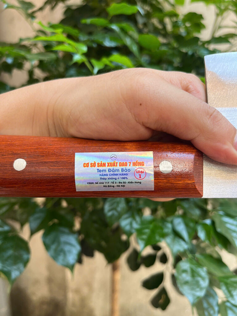 DAO BẢY HỒNG THÉP NHẬT CHUÔI GỖ CÓ TEAM ĐẢM BẢO HÀNG CHÍNH HÃNG - Ảnh 3