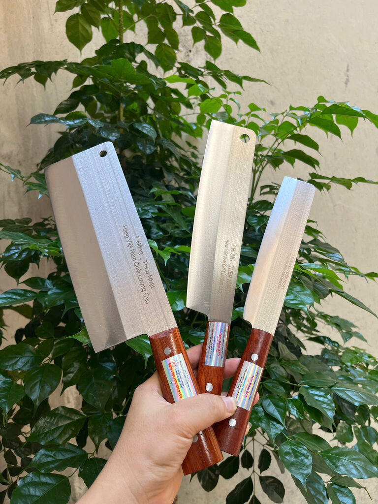 DAO BẢY HỒNG THÉP NHẬT CHUÔI GỖ CÓ TEAM ĐẢM BẢO HÀNG CHÍNH HÃNG - Ảnh 4