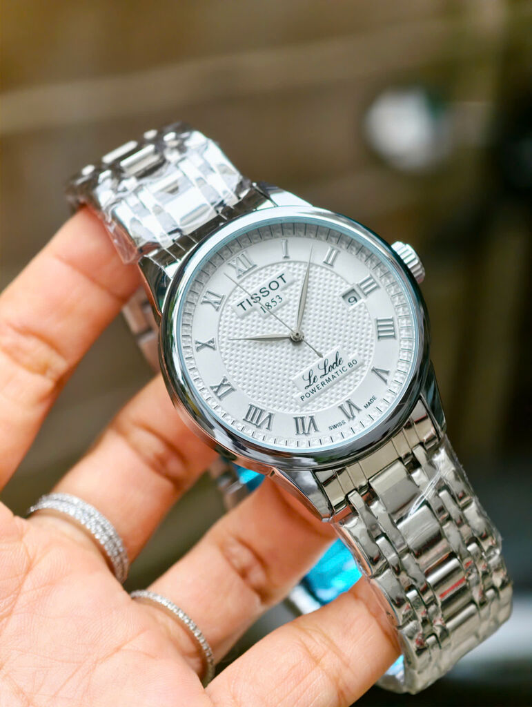 Đồng hồ nam Tissot 1853 cơ tự động (fake)  - Ảnh 4