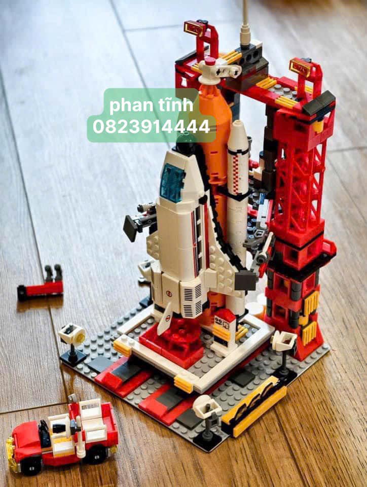Bộ đồ chơi LEGO Lắp ghép Tàu vũ trụ 1059 chi tiết full hộp giấy (Qùa tặng cty Sữa) - Ảnh 8