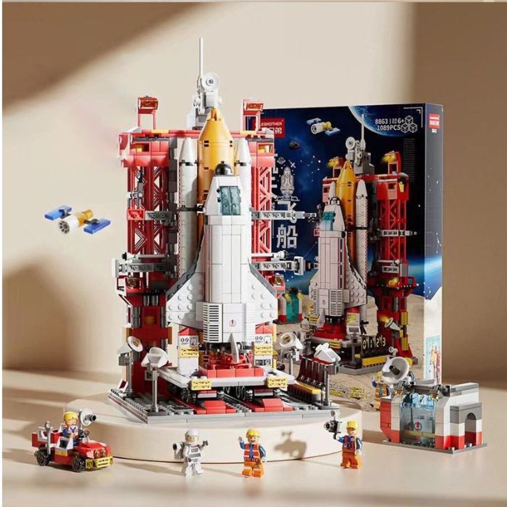 Bộ đồ chơi LEGO Lắp ghép Tàu vũ trụ 1059 chi tiết full hộp giấy (Qùa tặng cty Sữa)