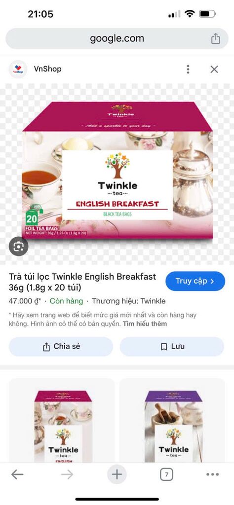 Trà túi lọc - Ảnh 3