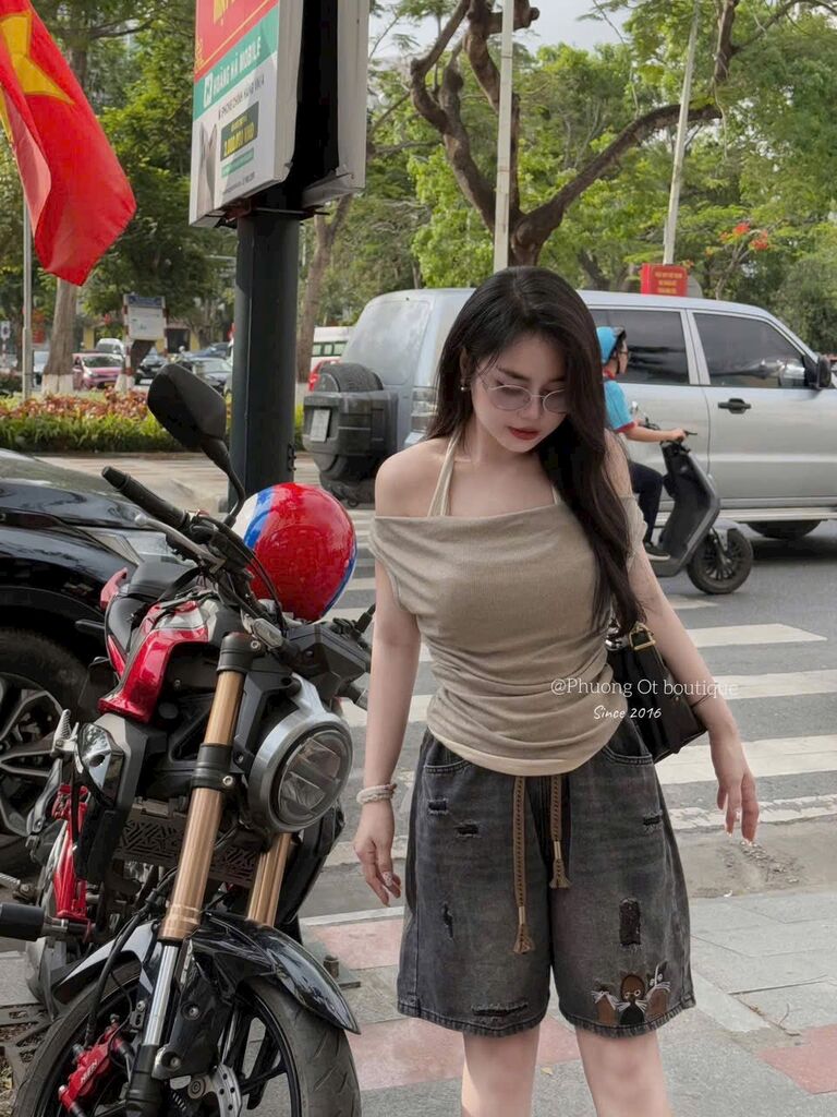 Quần bò jean thêu - Ảnh 5