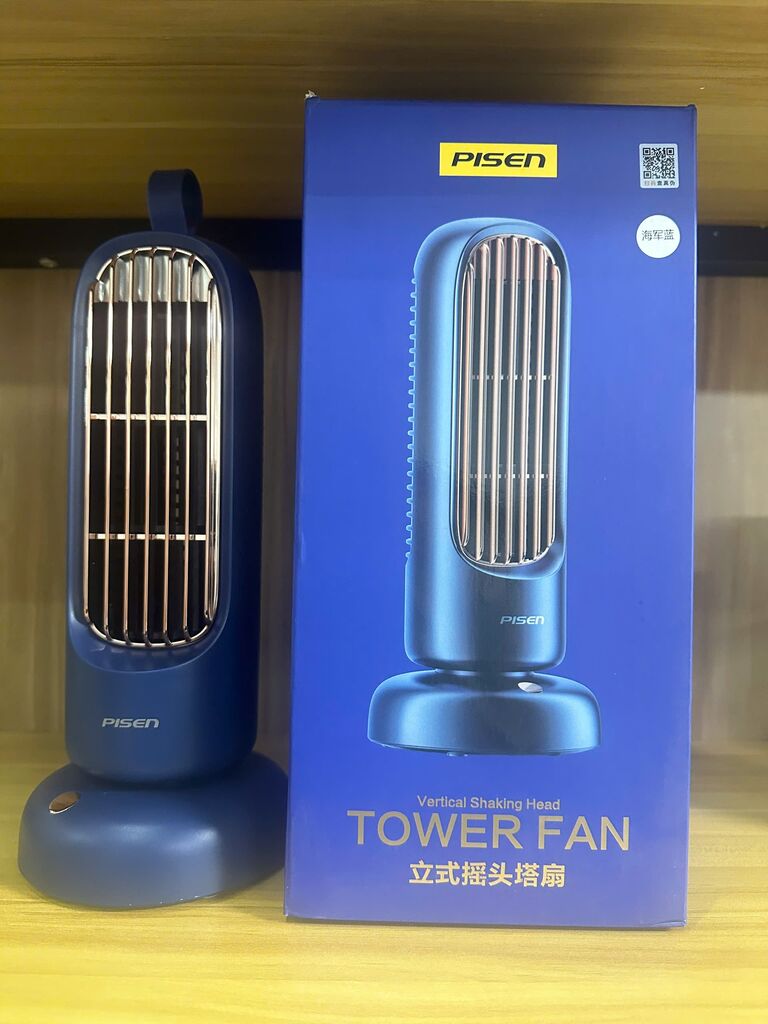 Quạt tháp không dây PISEN HJ-F04 (màu xanh)