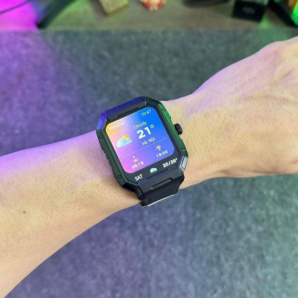 Đồng Hồ Thông Minh Ambrane Fitshot Axis GPS - Ảnh 2