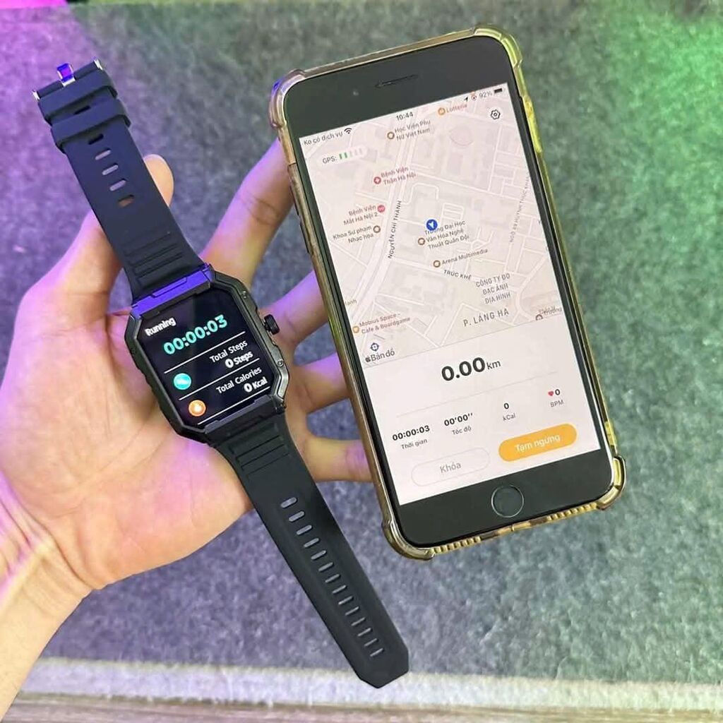 Đồng Hồ Thông Minh Ambrane Fitshot Axis GPS - Ảnh 5