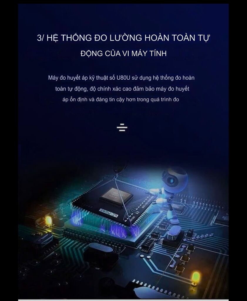 Máy đo huyết áp điện tử AOEOM - Ảnh 8