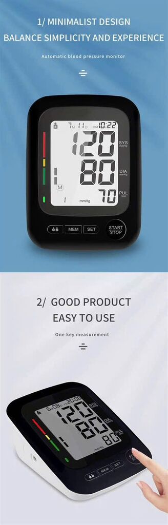 Máy đo huyết áp điện tử AOEOM - Ảnh 7