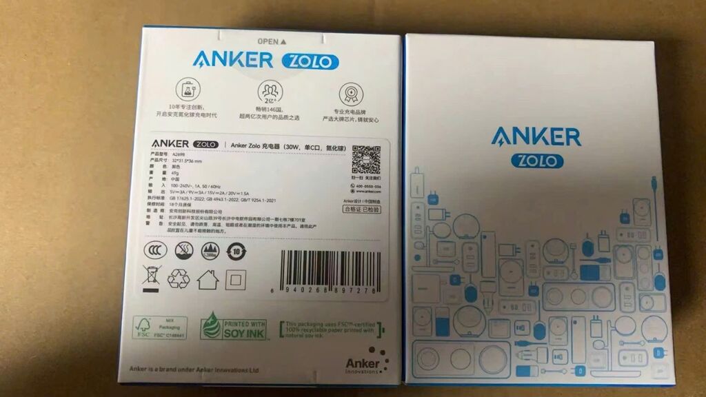 Củ sạc nhanh Anker Zolo A2698 30W ( Trắng) - Ảnh 5