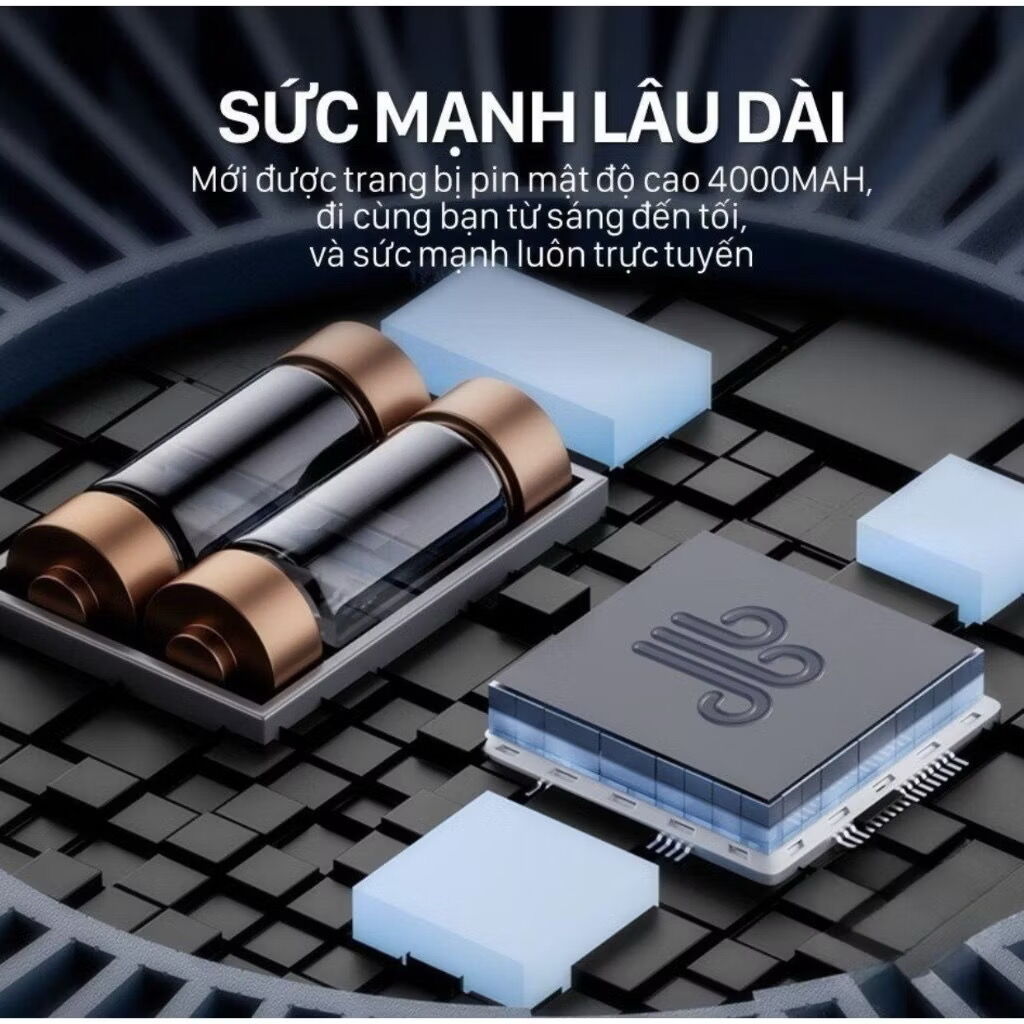 Quạt tích điện đa năng Y-001 - Để bàn, treo tường - Ảnh 8