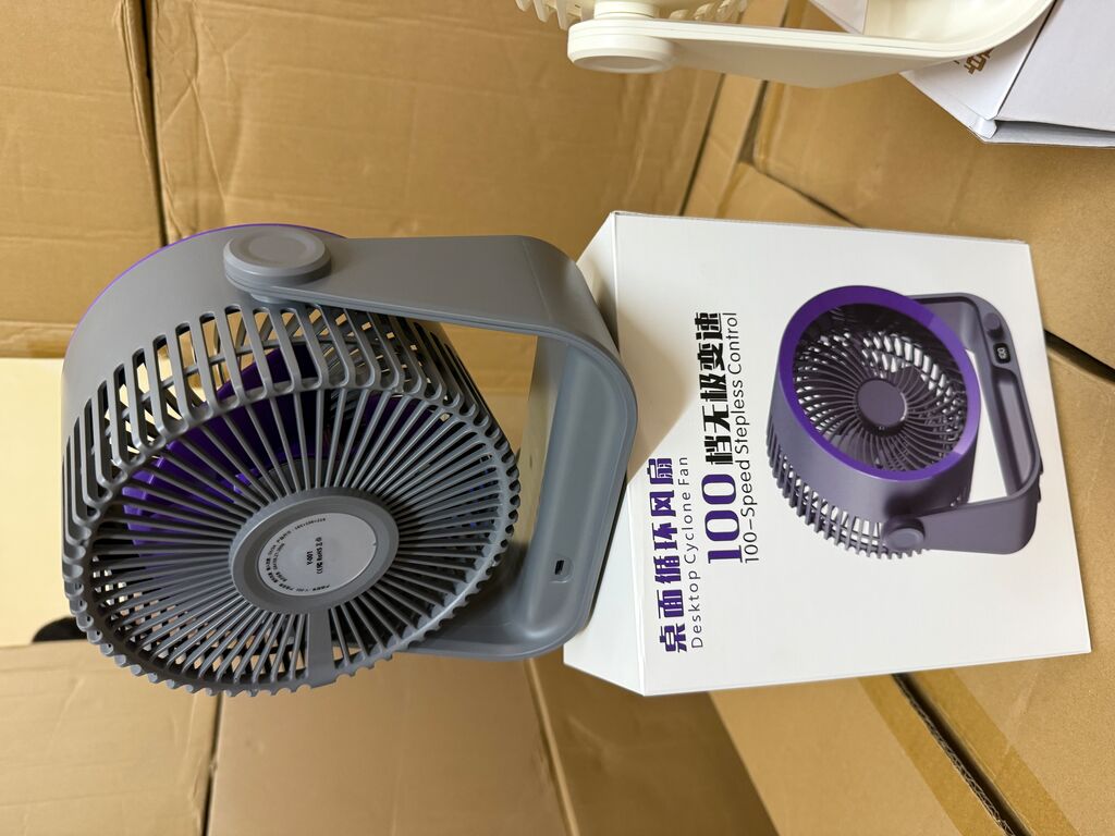 Quạt tích điện đa năng Y-001 - Để bàn, treo tường - Ảnh 5