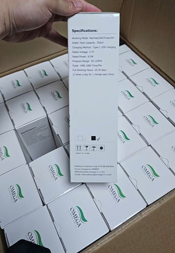 [HÀNG ORD, DỰ 15/8 GIAO] Máy tăm nước Omega (thương hiệu Singapo) - Ảnh 4