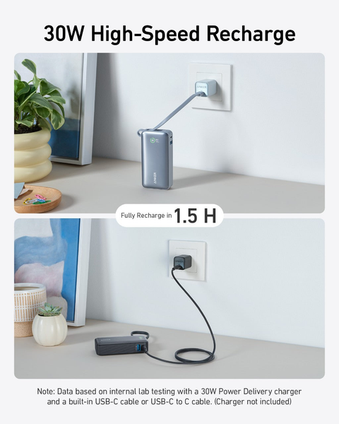 Sạc Dự Phòng Anker Nano 10000 30W - A1259 - Ảnh 3