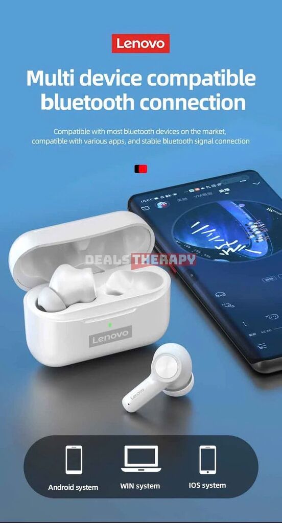 [HÀNG ORD, DỰ 10/9 TRẢ] Tai nghe Lenovo Thinkplus LivePods LP70 - Ảnh 8
