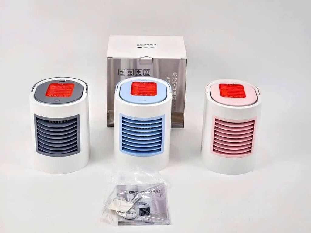 Quạt điều hoà không khi Air Cooler Fan- Quạt để bàn làm mát và phun sương mini kiêm đèn ngủ Air Cool - Ảnh 8