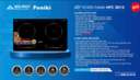 BẾP TỪ ĐÔI FUNIKI HPC 3D12 - Ảnh 3