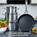BỘ NỒI INOX ĐÁY LIỀN LORCA TA 5509 - Ảnh 9