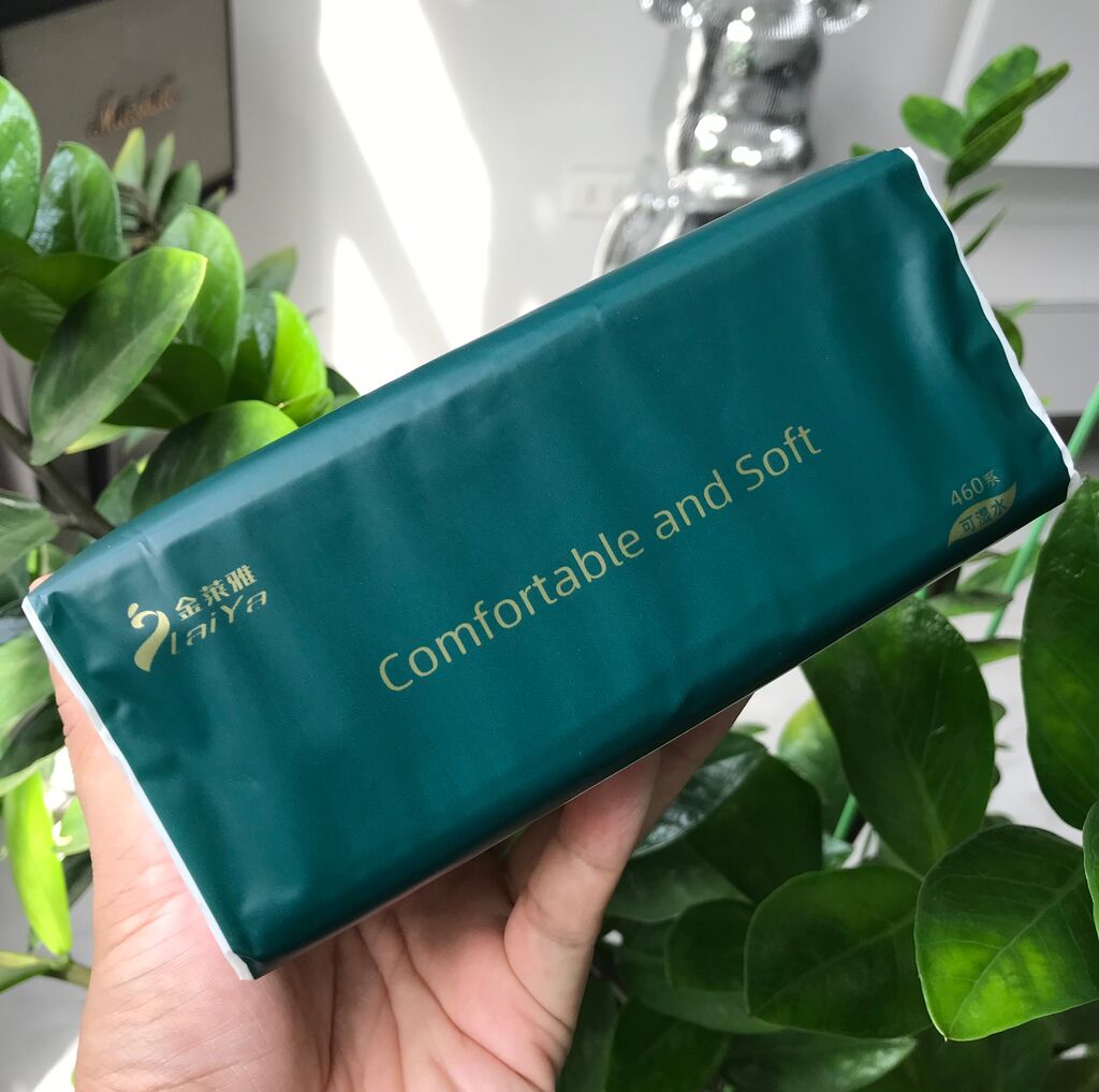 Giấy Ăn Laiya Chuẩn Xịn 5 Lớp Chính Gốc Nhà Máy Nội Địa Trung {20 Gói/Thùng} - Ảnh 2