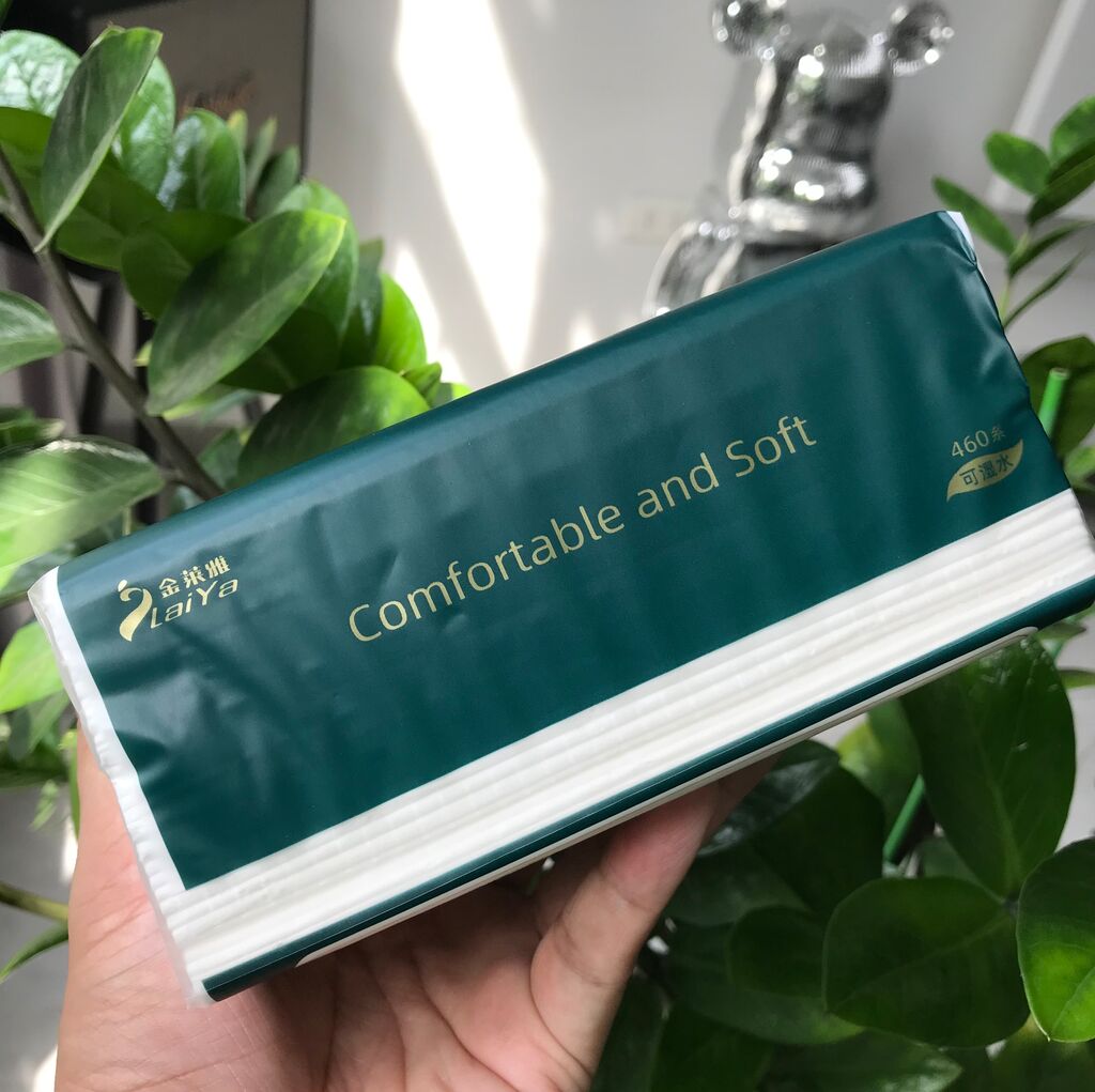 Giấy Ăn Laiya Chuẩn Xịn 5 Lớp Chính Gốc Nhà Máy Nội Địa Trung {20 Gói/Thùng} - Ảnh 5