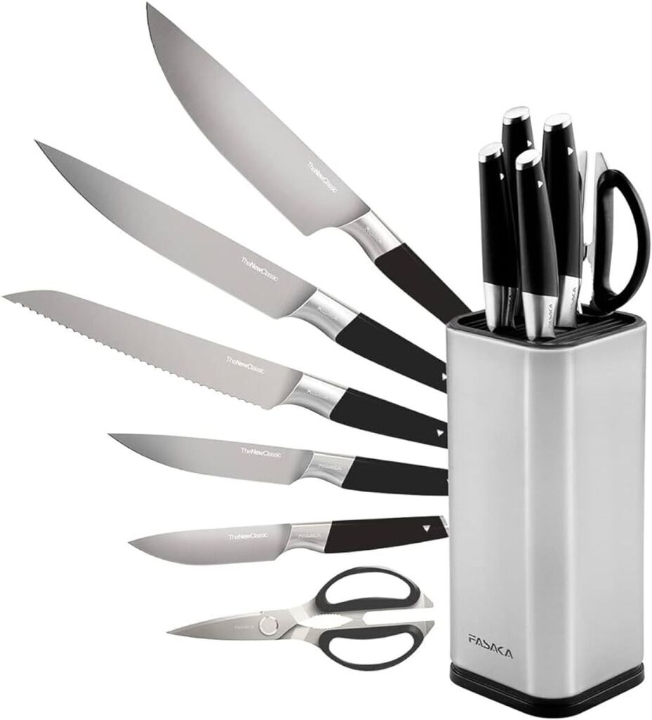 Bộ dao làm bếp 7 món hãng FASAKA ( hàng Amazon Mỹ )