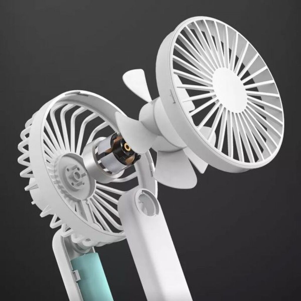 Quạt Cầm Tay XIAOMI Qualitell ZS6003, tích điện, có thể gập gọn, 3 chế độ gió - Ảnh 5