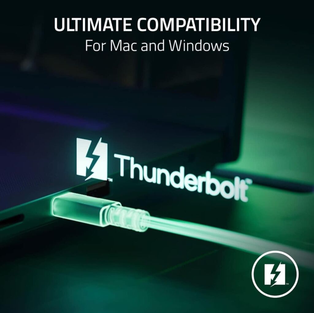 Cáp C to C dây dù , USB 4, 240w , tốc độ 40 Gbps , xuất hình ảnh 8K , dài 0.8m - Ảnh 8