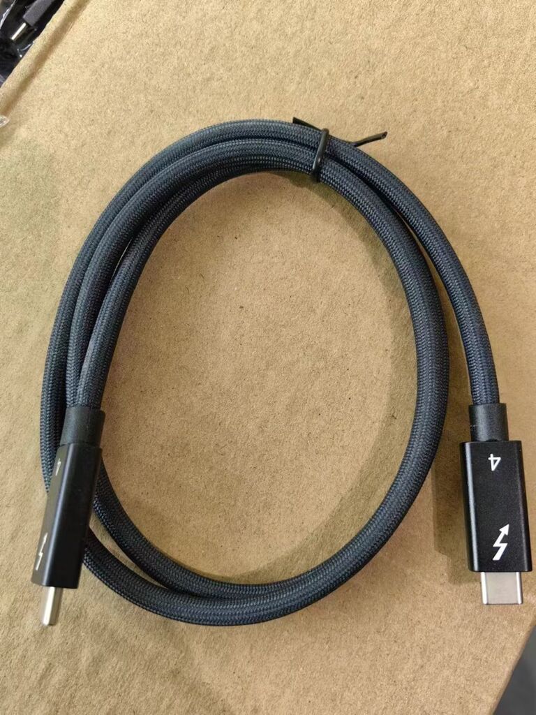 Cáp C to C dây dù , USB 4, 240w , tốc độ 40 Gbps , xuất hình ảnh 8K , dài 0.8m - Ảnh 5