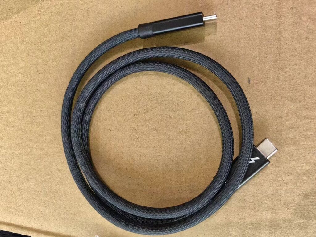 Cáp C to C dây dù , USB 4, 240w , tốc độ 40 Gbps , xuất hình ảnh 8K , dài 0.8m - Ảnh 4