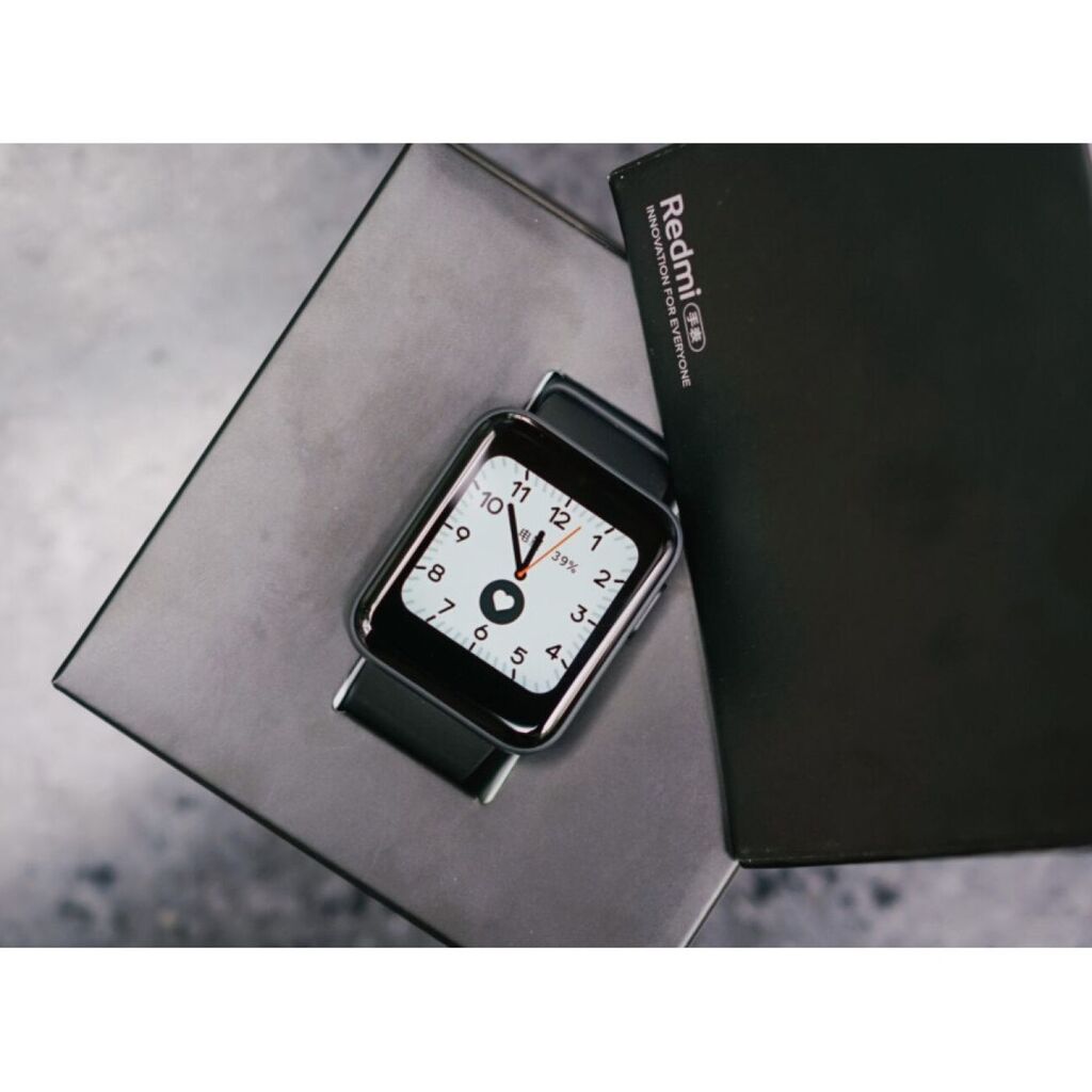 Đồng hồ thông minh XIAOMI Redmi Watch REDMIWT01 Vòng đeo tay tập thể thao cho nam nữ - Đen - Ảnh 5