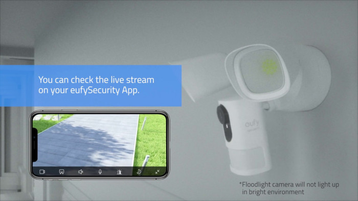 Camera wifi ngoài trời Anker Eufy Floodlight Camera T84201W1 - Ảnh 3