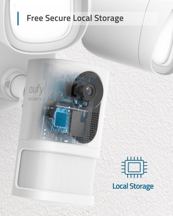 Camera wifi ngoài trời Anker Eufy Floodlight Camera T84201W1 - Ảnh 4