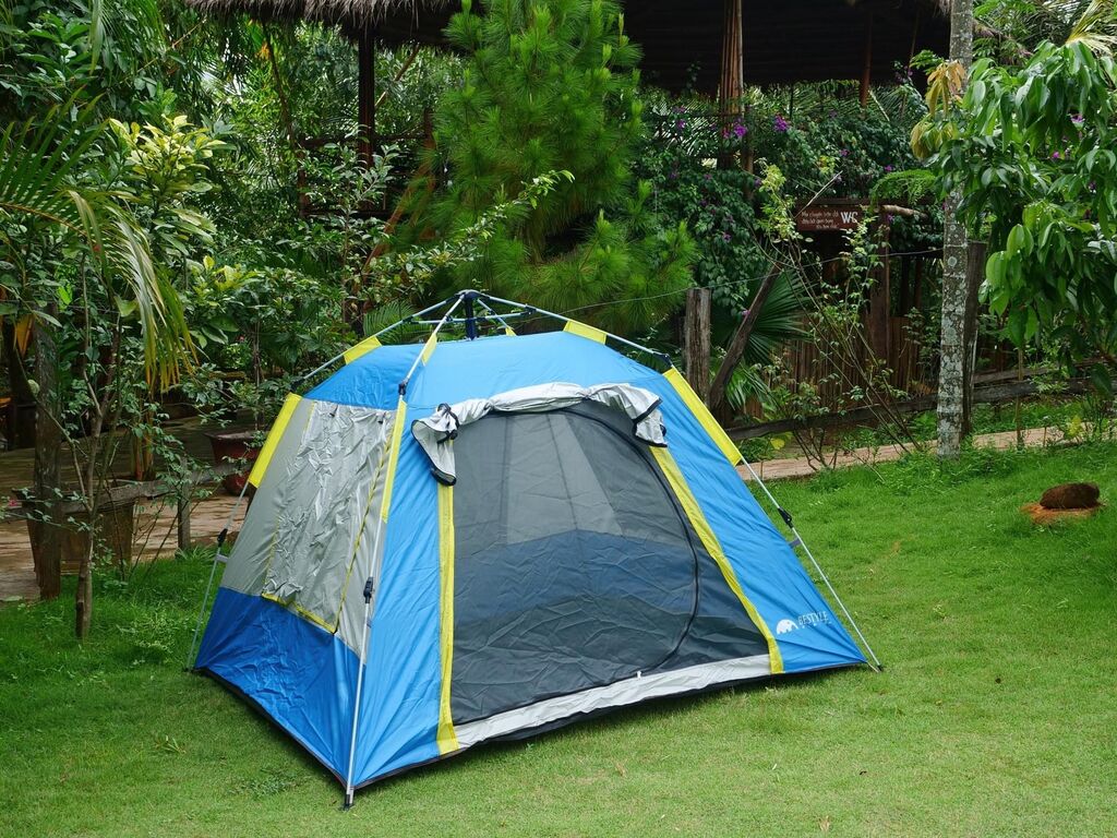 Lều Cắm trại Camping tự mở - chính hãng BESTYLE - khung sợi thuỷ tinh , lều 2 lớp - Ảnh 8